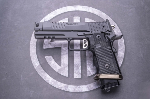Pistola SIG Sauer P211-GTO calibro 9x19mm Parabellum – lato sinistro