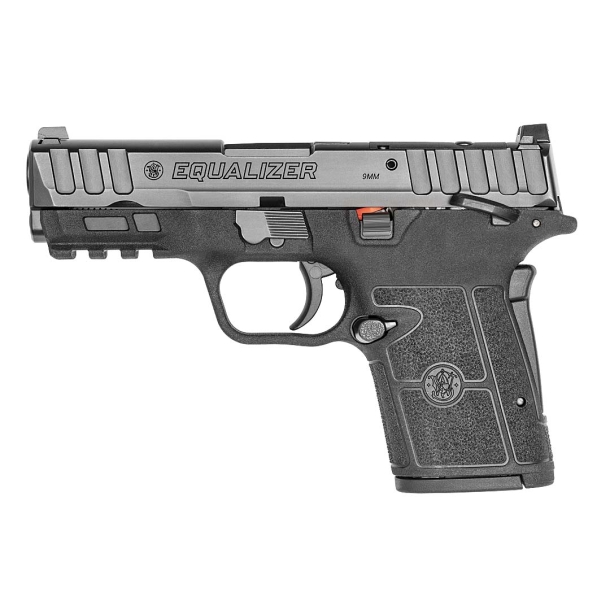 Smith & Wesson Equalizer 9mm Luger concealed carry pistol – left side