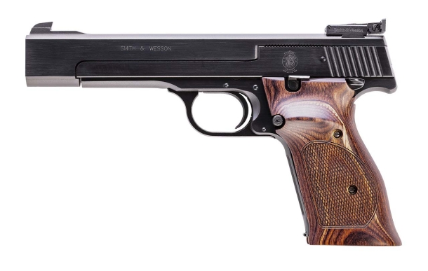 Pistola semi-automatica Smith & Wesson Model 41 calibro .22 Long Rifle – lato sinistro