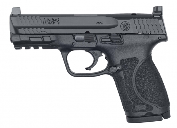 Smith & Wesson M&P 9 M2.0 Compact 4" OR pistol, left side