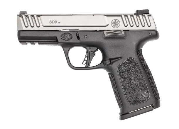 Smith & Wesson SD9 2.0 9mm Luger semi-automatic pistol – left side