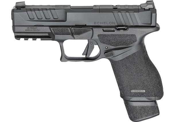 Springfield Armory Echelon 4.0C, new compact pistol designed for concealment Springfield Armory Echelon 4.0C 9mm Luger semi-automatic pistol – left side