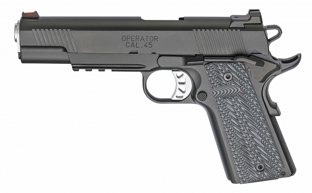 Left side view of the Springfield Armory RO Elite Operator pistol