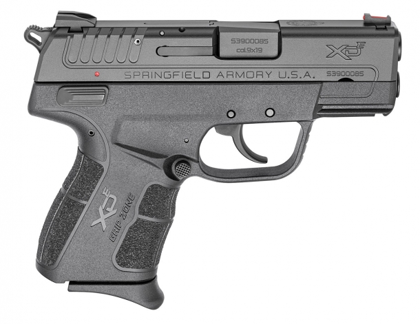 Right side of the Springfield Armory XD-E pistol