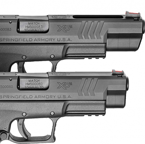 The new 10mm Springfield XD(M) pistols will be available in two different barrel lengths
