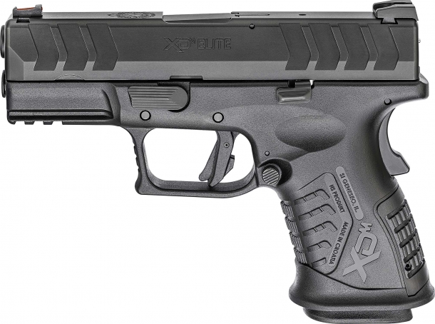 Springfield Armory XD-M Elite 3.8 Compact 9mm semi-automatic pistol – left side