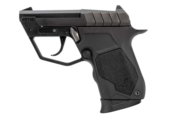 Pistola Taurus 22TUC calibro .22 Long Rifle – lato sinistro, versione Black