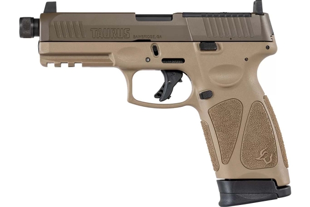 New Taurus G3 Tactical 9mm Luger semi-automatic pistol – left side