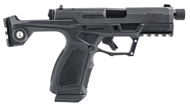 Pistola semi-automatica Taurus GX4 Strike Bravo calibro 9x19mm Parabellum – lato destro, versione senza stabilizzatore