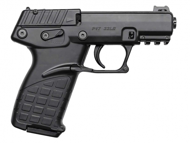 Pistola Kel-Tec P17 calibro .22 Long Rifle: pratica e versatile