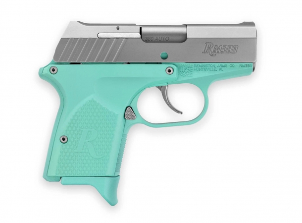 Pistola Remington RM380 Micro Light Blue