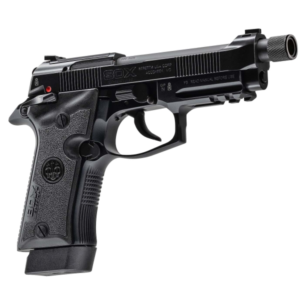 Beretta 80X Cheetah Tactical Urban pistol with threaded barrel