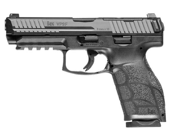 Pistola Heckler & Koch VP9F – lato sinistro