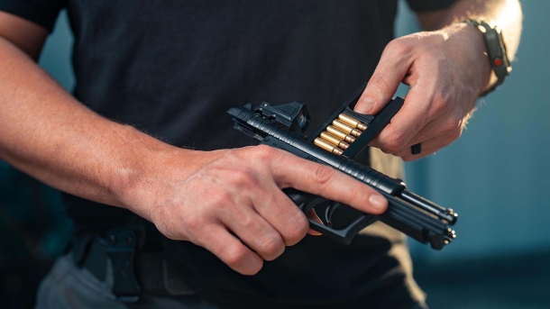 Kel-Tec PR57, a clip-fed carry pistol! Kel-Tec PR57, a clip-fed carry pistol!