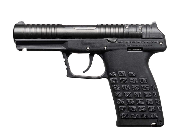 Kel-Tec PR57, a clip-fed carry pistol! Kel-Tec PR57 semi-automatic pistol - left side