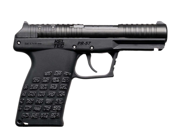 Kel-Tec PR57, a clip-fed carry pistol! Kel-Tec PR57 semi-automatic pistol - right side