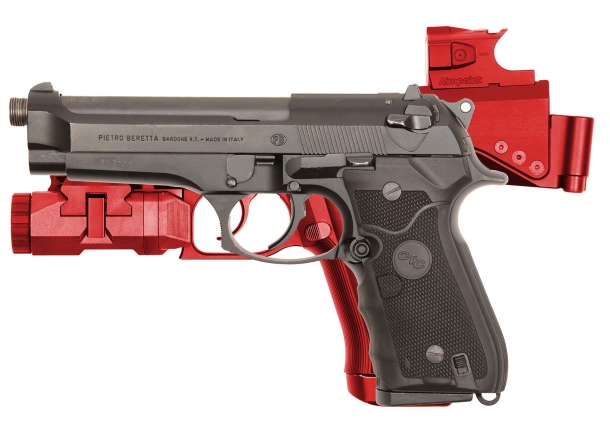B&T USW compared to: Beretta M92 FS