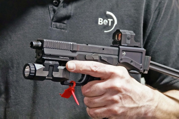 The 2017 SHOT Show marked the official public debut of B&T's "Universal Service Weapon"