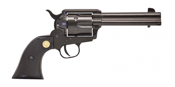 Chiappa's SAA .17 HMR caliber revolver is now also available in a 4.75" barrel variant