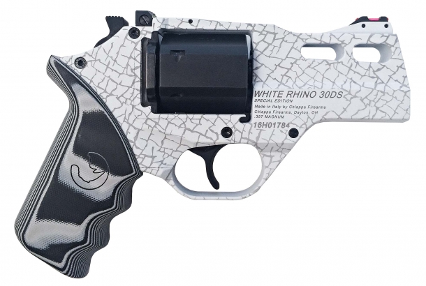 The White Rhino is a limited issue model, offering a Cerakote finish