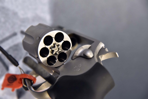 The Colt Cobra is chambered in .38 Special and can handle high-pressure loads