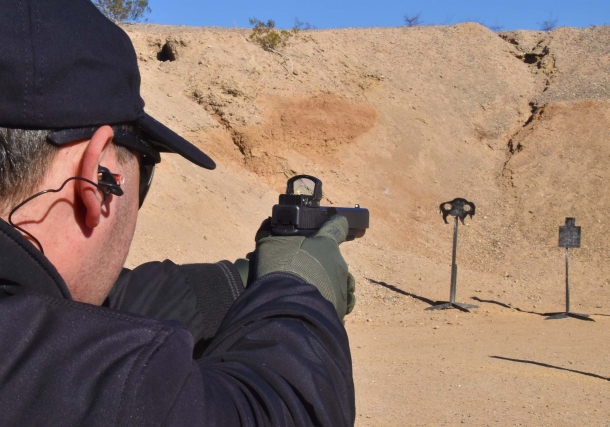 Glock's M.O.S. pistols can be equipped with optical sights for competition, defense, or tactical purposes