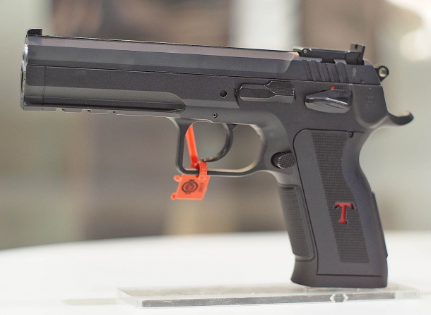 Il prototipo della pistola Tanfoglio Stock 3 P