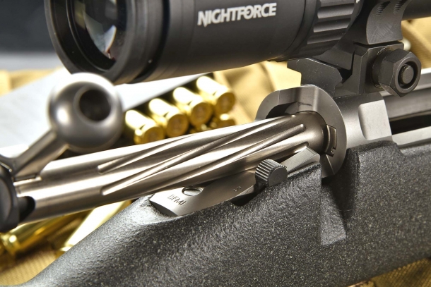 The bolt design on the Barrett Fieldcraft rifle is light and yet robust