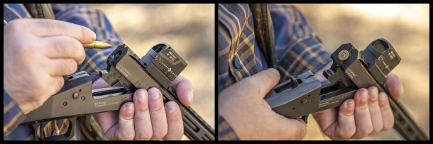 Big Badger rifle: .30-30 Win or .350 Legend