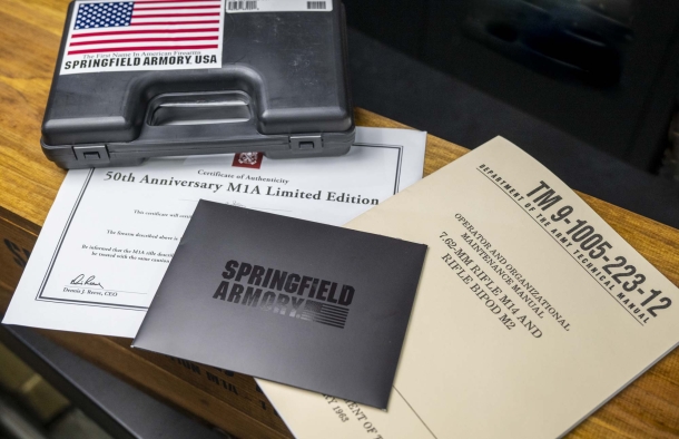 Springfield M1A 50° Anniversario Springfield M1A 50° Anniversario