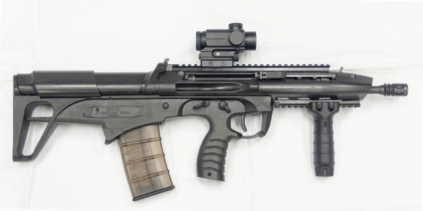 ST Kinetics BR18 bull-pup assault rifle - right side