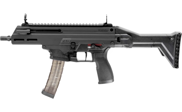 HS Produkt Kuna, a new Croatian sub-machine gun HS Produkt Kuna 9mm Luger sub-machine gun – left side