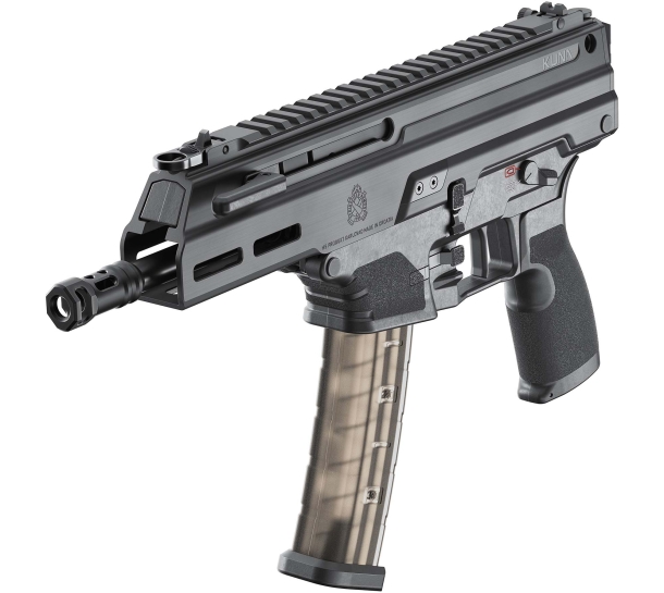 HS Produkt Kuna, a new Croatian sub-machine gun Springfield Armory Kuna 9mm Luger pistol, stockless version with rear Picatinny end plate