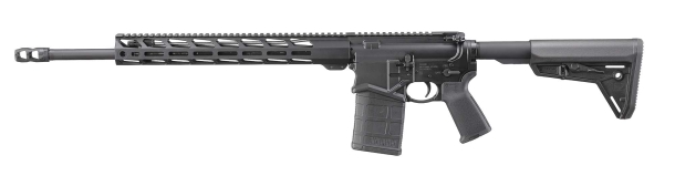 Ruger SFAR 7.62x51mm caliber semi-automatic rifle – 20" barrel version, left side