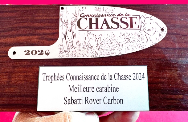 La carabina Sabatti Rover Carbon premiata in Francia al Game Fair 2024