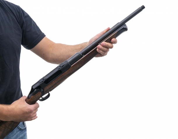 Sauer S404 Silence bolt-action hunting rifle with integral sound suppressor