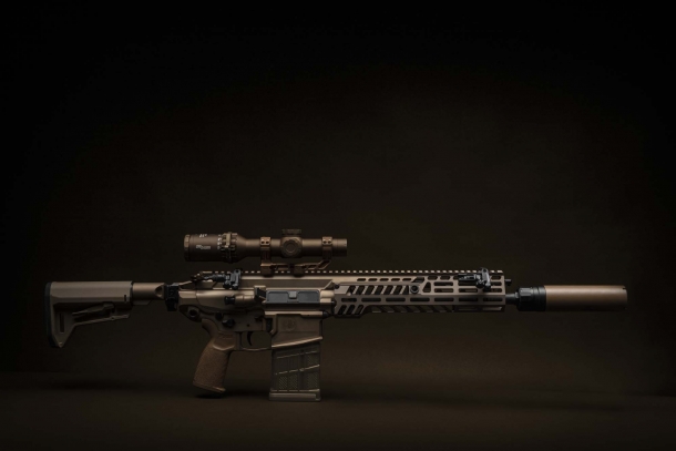 SIG Sauer MCX SPEAR .277 Fury caliber semi-automatic rifle – right side