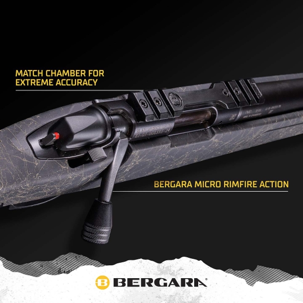 Bergara BMR-X bolt-action rimfire rifle Bergara BMR-X bolt-action rimfire rifle