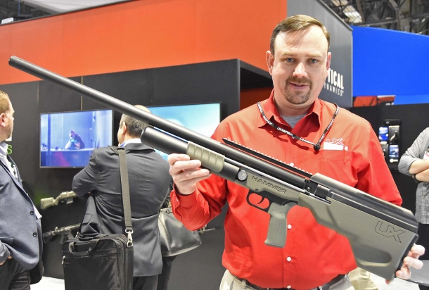 The Umarex Hammer: a 700 ft. lb. 50 caliber PCP air rifle, intended for airgun hunters