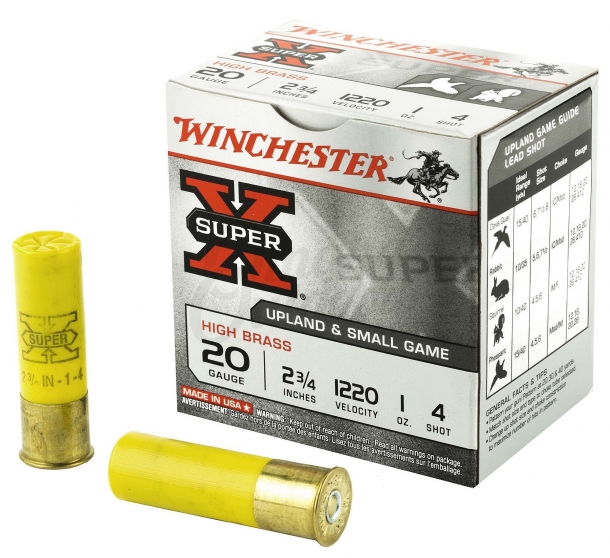 Winchester Super X4 shotgun, now in 20 gauge