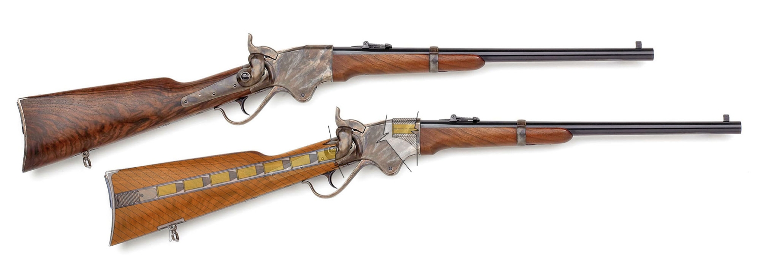 La carabina da cavalleria Spencer di Chiappa Firearms, che riprende le caratteristiche base del modello 1865
