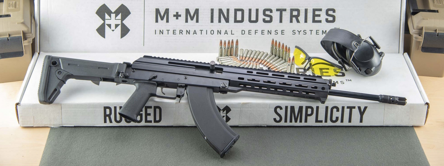 M+M Industries M10X cambered for the 7,62x39 Russian cartridge