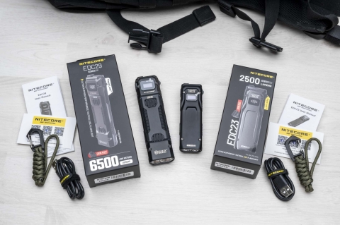 Nitecore EDC23 e EDC29: le torce tascabili e prestanti