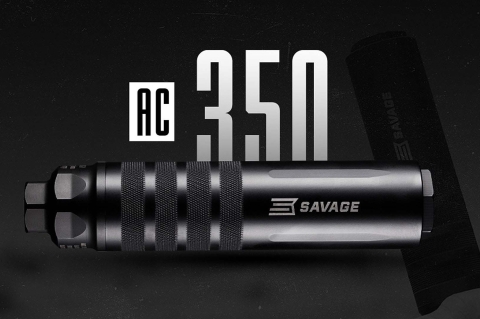 Savage Arms announces new AccuCan AC350 sound suppressor