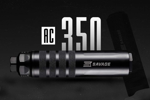 Savage Arms announces new AccuCan AC350 sound suppressor