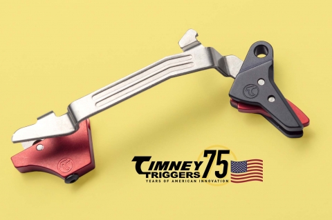 Nuovi scatti Timney Triggers Alpha Competition Series per pistole Glock, da Ferkinghoff International