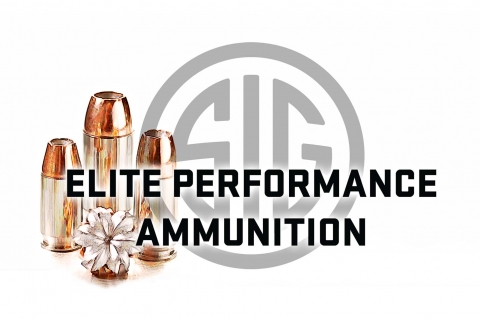 Il logo SIG Sauer delle munizioni Elite Performance