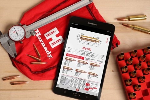 Hornady Manufacturing reloading app
