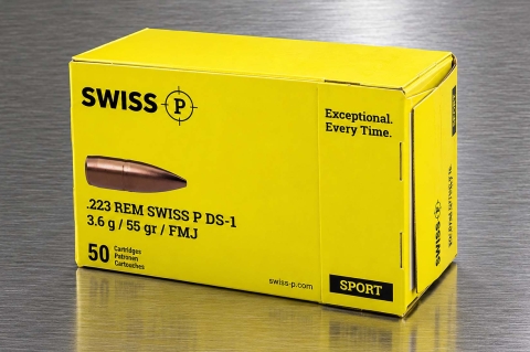 Munizioni SwissP ufficialmente disponibili in Italia