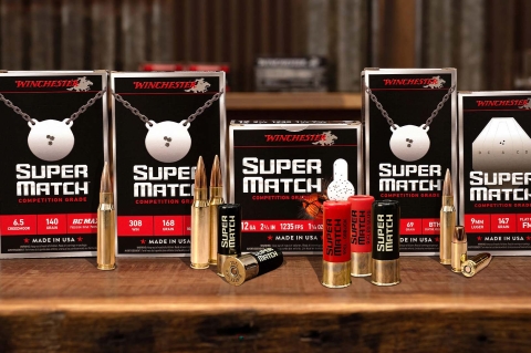 Winchester Super Match competition ammunition